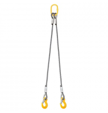 Cтроп канатний двогілковий KrepZevs 2СК 5 тонн, 5 метрів