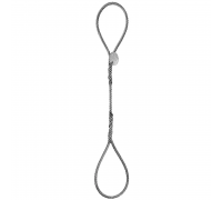 Cтроп канатный петлевой KrepZevs СКП (заплетка) 0.8 тонн, 8.5 метров