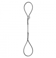 Cтроп канатный петлевой KrepZevs СКП (заплетка) 2.5 тонны, 7.5 метров