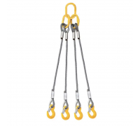 Cтроп канатний чотирьохгілковий (павук) KrepZevs 4СК 2 тонни, 2.5 метрів