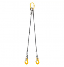 Cтроп канатный двухветочный KrepZevs 2СК 2.5 тонны, 2.5 метров