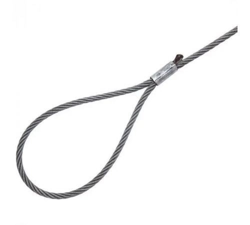 Cтроп канатний петлевий KrepZevs СКП (втулка) 0.63 тонни, 4.5 метрів