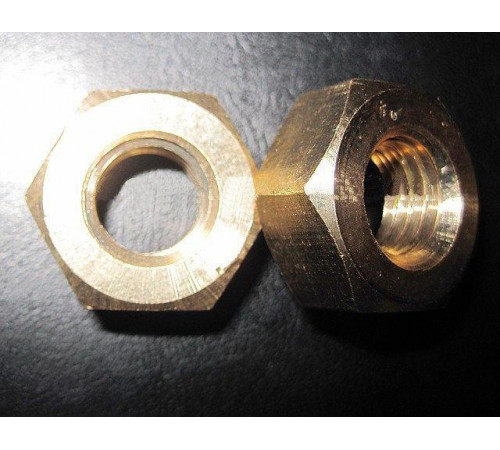 DIN 934 з латуні М16 DIN 934 з латуні М16