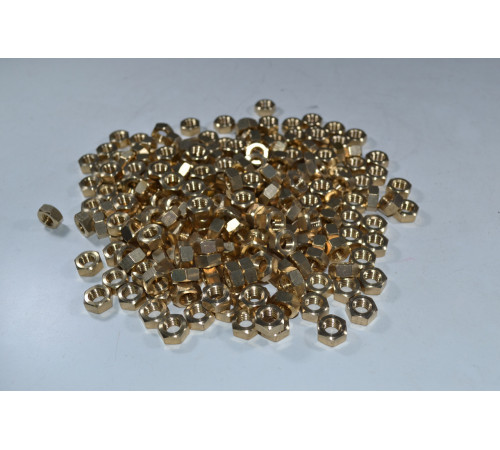 DIN 934 з латуні М8 DIN 934 з латуні М8