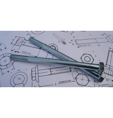 Болт М22 DIN 931 класс прочности 8.8