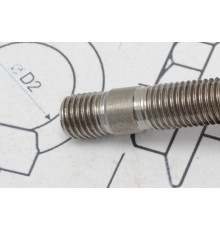 Шпилька резьбовая с ввинчиваемым концом 1.25d М24 ГОСТ 22034-76, DIN 939