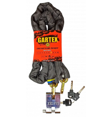 Противоугонная цепь (велозамок) Gartex S2 2000x8 мм-007