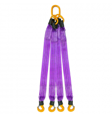 Строп текстильний чотирьохгілковий KrepZevs 4СТ 2 тонни, 2.5 метрів