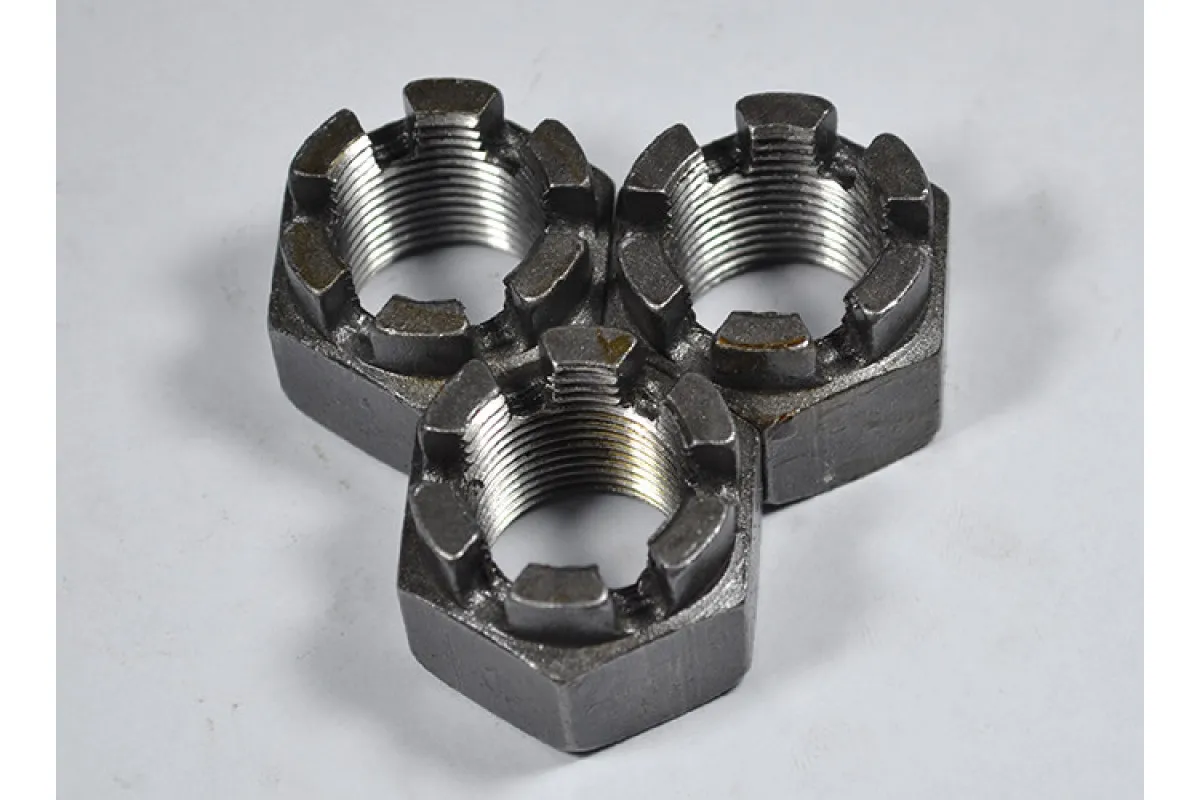 Гайка М39 ГОСТ 5918-73, DIN 935 корончатая, прорезная