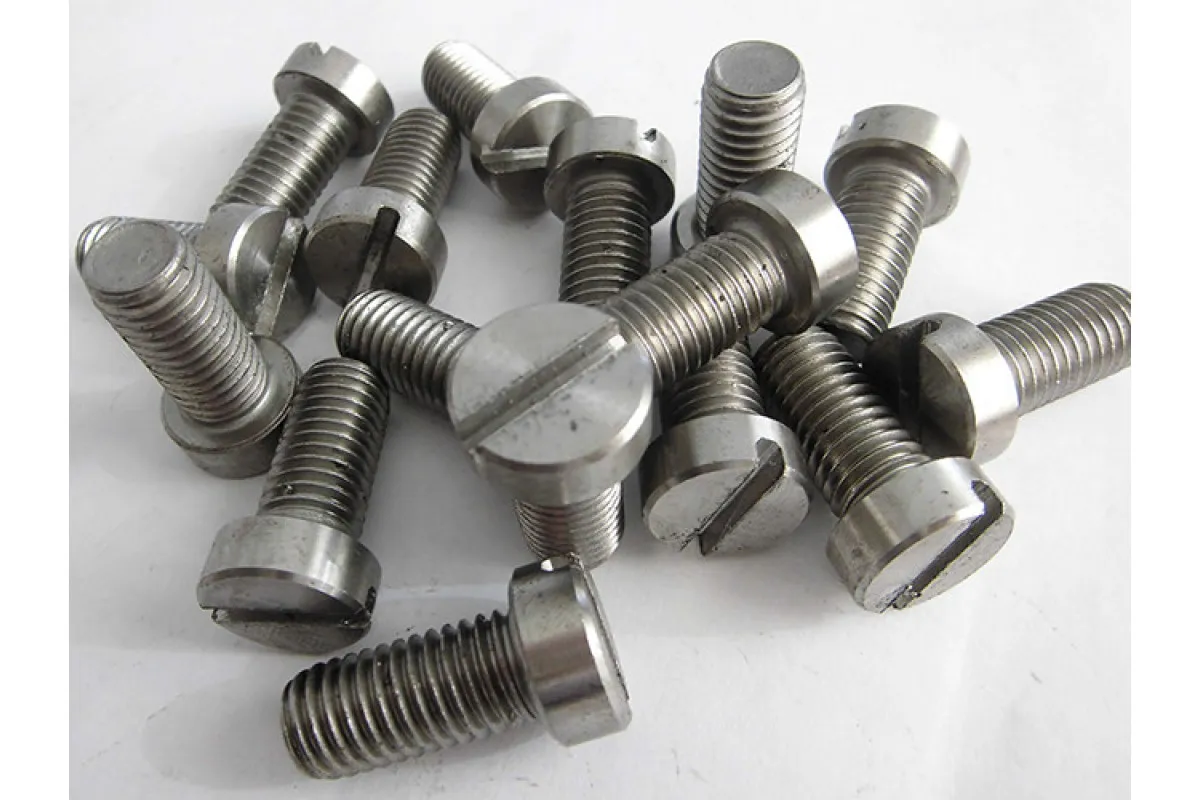 Гвинт М3.5 DIN 84, ГОСТ 1491-80 прямий шліц