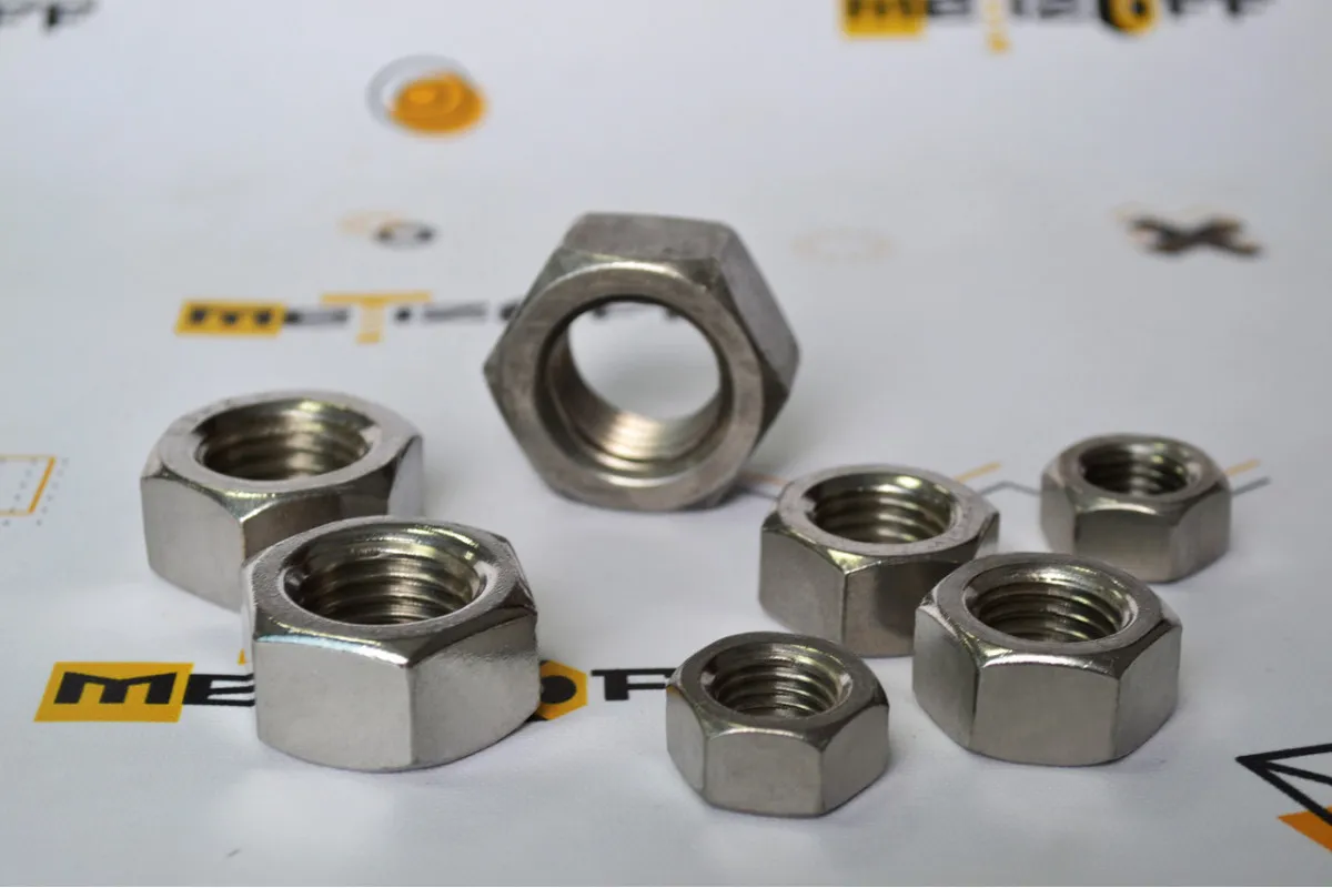 Гайка М52 для фланцевих з'єднань ГОСТ 9064-75