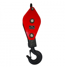 Блок вантажний (монтажний) двороликовий з гаком 1.0 т