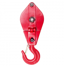 Блок вантажний (монтажний) однороликовий з гаком 1.0 т