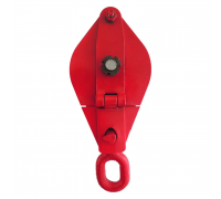 Блок вантажний (монтажний) однороликовий з ланкою 1.0 т