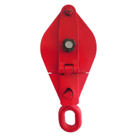 Блок вантажний однороликовий з ланкою