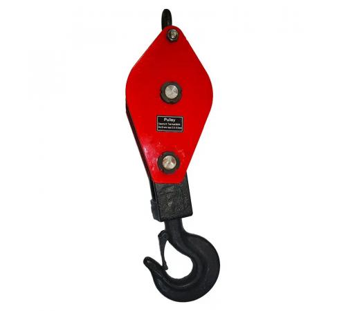 Блок вантажний (монтажний) двороликовий з гаком 1.0 т