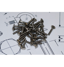 Болт М16 DIN 603 нержавіючий