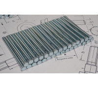 Болт М20 DIN 933 класс прочности 10.9