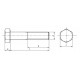 Болт М24х2 DIN 960 міцність 10.9