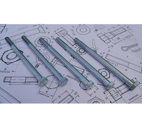 Болт М27 ГОСТ 7805-70 класс прочности 8.8 90