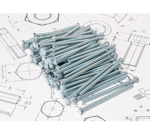 Болт М45 DIN 933 клас міцності 8.8 Болт М45 DIN 933 клас міцності 8.8