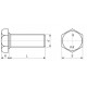 Болт М56 DIN 933 клас міцності 10.9