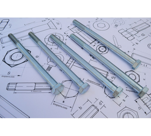 Болт М6 ГОСТ 7798-70 клас міцності 8.8