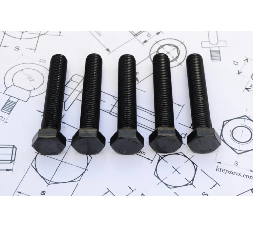 Болт М60 DIN 933 клас міцності 10.9 Болт М60 DIN 933 клас міцності 10.9