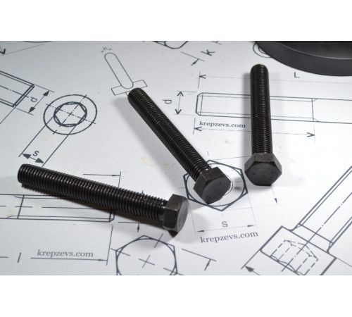 Болт М8 DIN 933 клас міцності 12.9 Болт М8 DIN 933 клас міцності 12.9