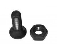 Болт с потайной головкой и двумя упорами М12х45 DIN 11014 10.9