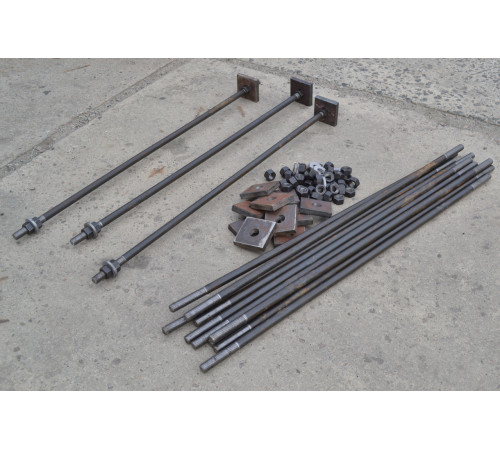 Болт фундаментний М64 ГОСТ 24379.1-80 тип 2