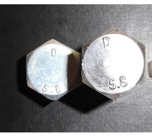 Болт шестигранний М16 ГОСТ 7798-70, 7805-70, DIN 931, 933 клас міцності 5.8