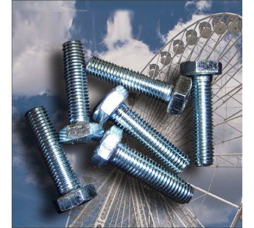 Болт шестигранный М6 ГОСТ 7798-70, 7805-70, DIN 931, 933 класс прочности 5.8