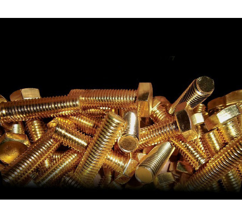 Болти гайки шайби гвинти з латуні