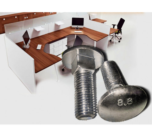 Болти меблеві М6 DIN 603, ГОСТ 7802-81 Болти меблеві М6 DIN 603, ГОСТ 7802-81