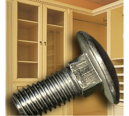 Болти меблеві М8 DIN 603, ГОСТ 7802-81 Болти меблеві М8 DIN 603, ГОСТ 7802-81