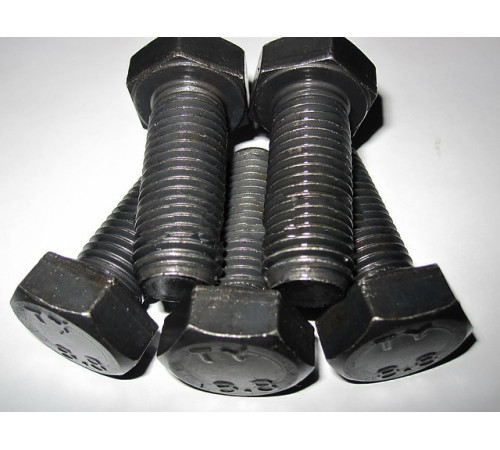 Болты шестигранные DIN 933 класс прочности 8.8