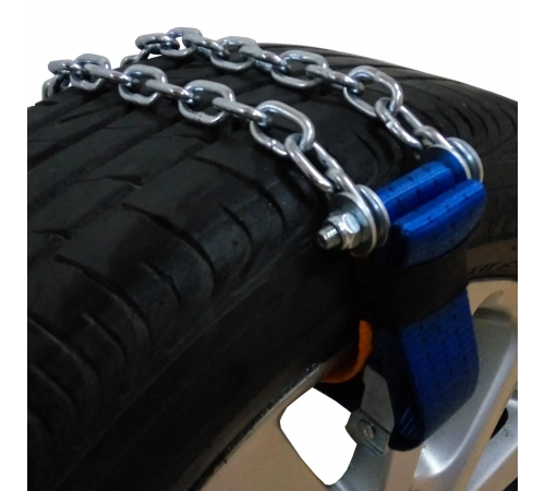 Браслети протиковзання KrepZevs 25 мм для легкових авто 1 шт