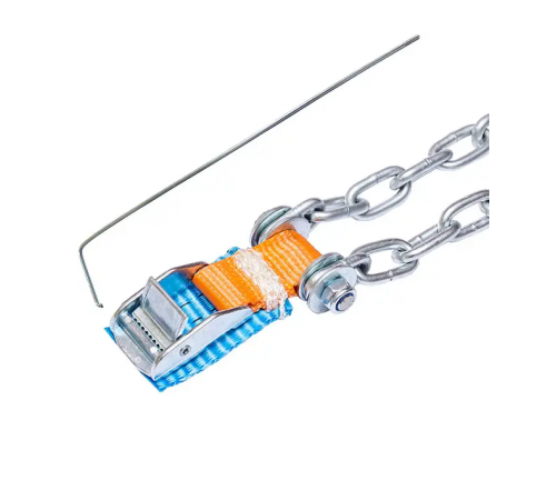 Браслети протиковзання KrepZevs 50 мм для вантажних авто понад 10тн, автобусів 1 шт