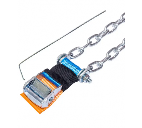 Браслеты противоскольжения KrepZevs 38 мм для легковых автомобилей, внедорожников и микроавтобусов (до 10 тонн) 1 шт