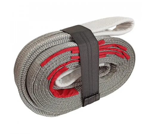 Буксирувальний ремінь KrepZevs 20 т, 4.5 м (петля-петля) з мішечком для зберігання