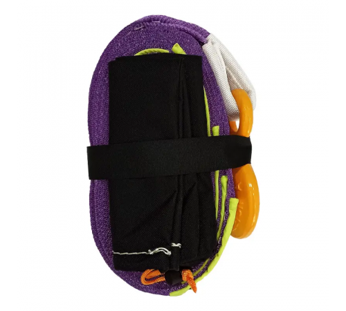 Буксирувальний ремінь KrepZevs 5 т, 5 м (гак-гак) з мішечком для зберігання