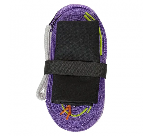 Буксирувальний ремінь KrepZevs 5 т, 7.5 м (петля-петля) з мішечком для зберігання