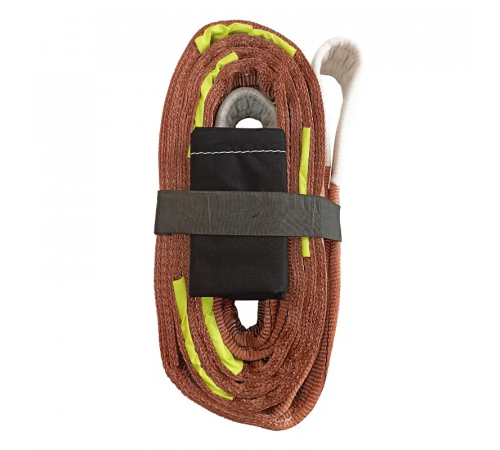 Буксирувальний ремінь KrepZevs 60 т, 6 м (петля-петля) з мішечком для зберігання