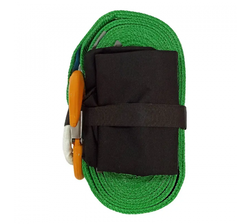 Буксирувальний ремінь KrepZevs 10 т, 5 м (гак-гак) з мішечком для зберігання