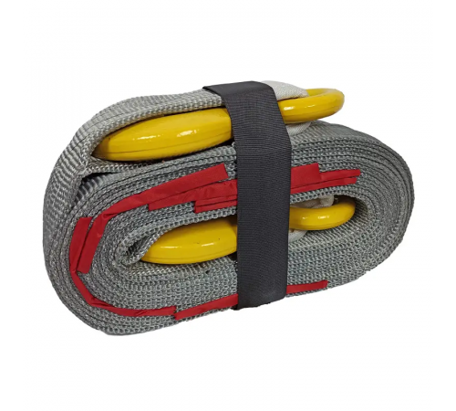 Буксирувальний ремінь KrepZevs 20 т, 4.5 м (гак-гак) з мішечком для зберігання