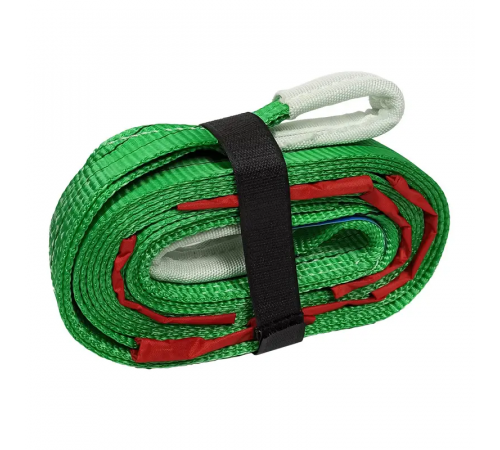 Буксирувальний ремінь KrepZevs 3.5 т, 4.5 м (петля-петля) з мішечком для зберігання