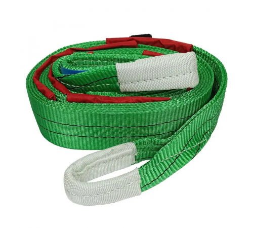 Буксировочный ремень KrepZevs 3.5 т, 6.5 м (петля-петля) с мешочком для хранения