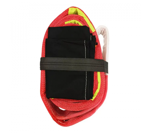 Буксирувальний ремінь KrepZevs 50 т, 8 м (петля-петля) з мішечком для зберігання