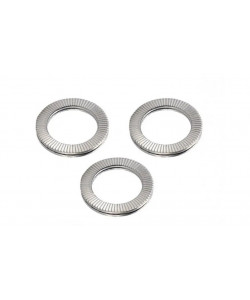 Види шайб: плоскі, пружинні, гроверні, стопорні